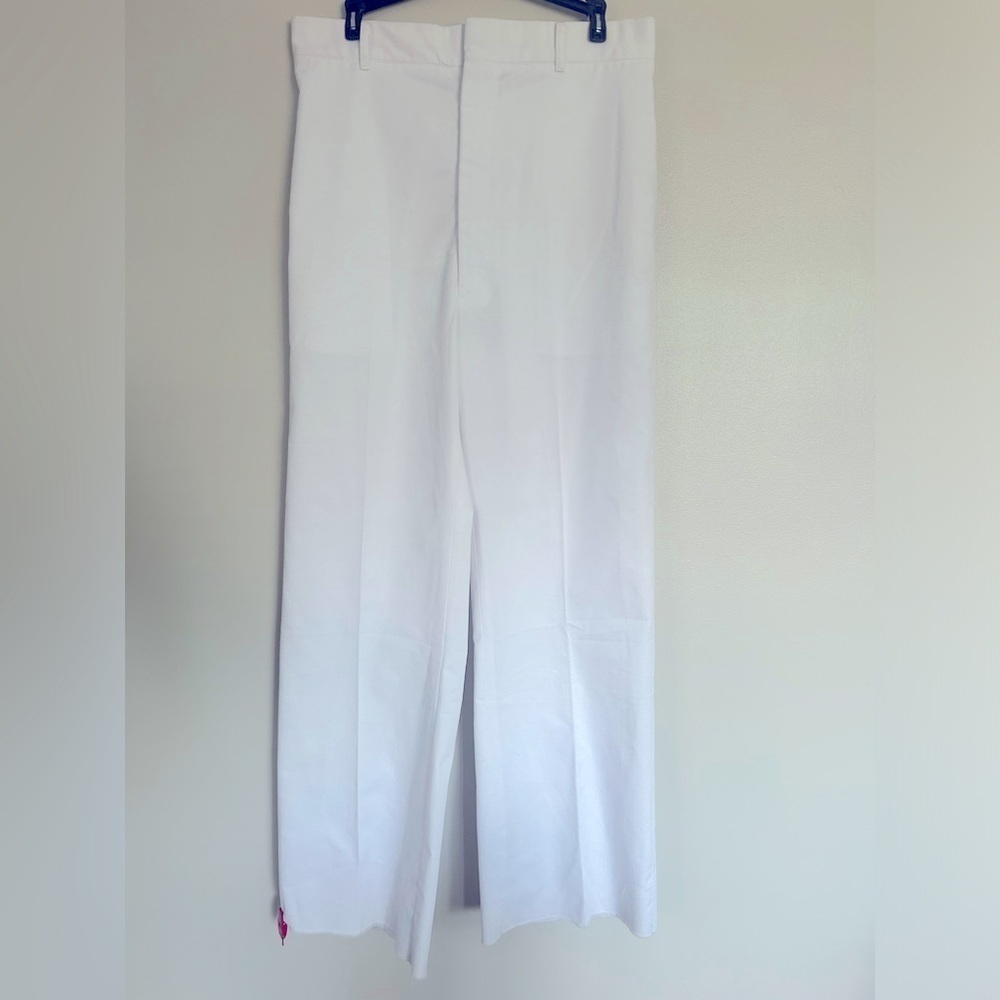 RE/DONE White Wide Leg Pant